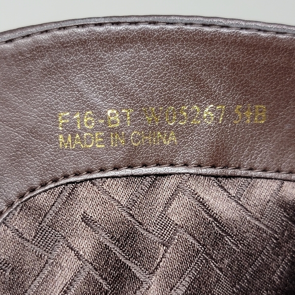 Cole Haan Women's Hayes Tall Riding Boot Size 5.5B Brown Leather Flat Equestrian - Picture 4 of 14